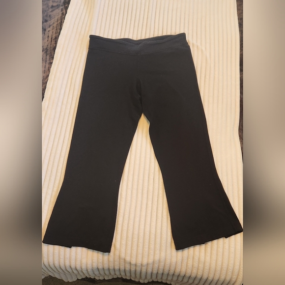Lululemon athletica cropped leggings black- med - Picture 1 of 4